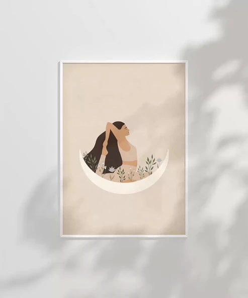 Çerçevesiz Poster Ruhun Çiçek Açtığı An