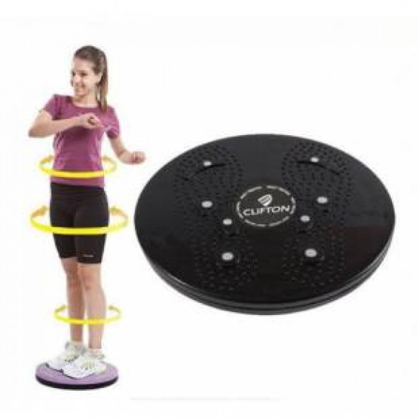 Clifton Twister Disk Bel İnceltici Dönen Disc Spor Aleti İncelme