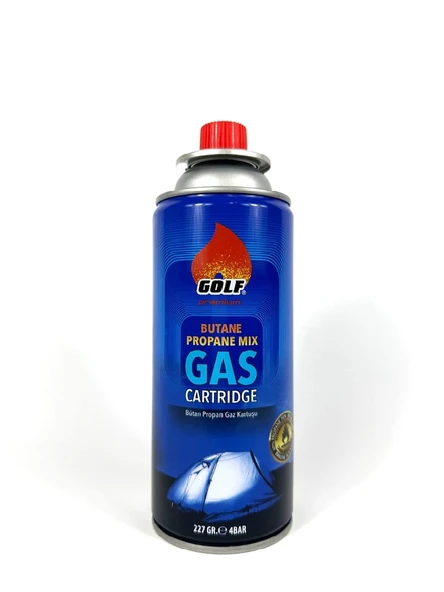 Golf Butane Propan Kamp Gaz Kartuşu 227g / 400ml