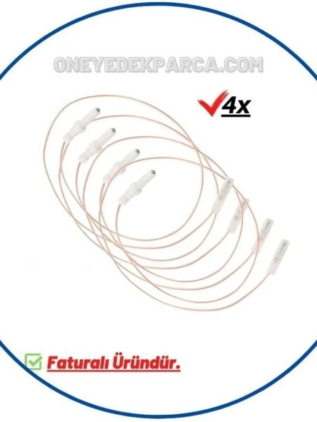 Bosch Fırın Ocak Çakmak Buji Kablosu (4lü Set)