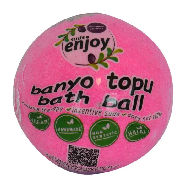 Suds Enjoy El Yapımı Banyo Bombası Banyo Topu Pembe Düşler 100Gr