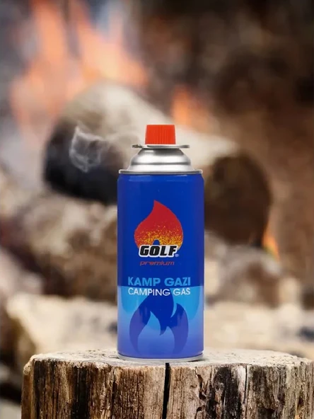 Golf Butane Propan Kamp Gaz Kartuşu 227g / 400ml - 3