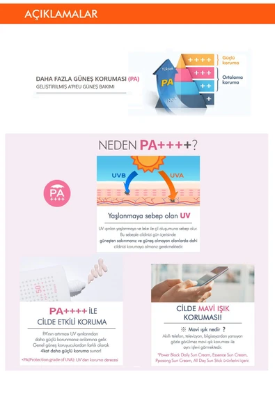 MİSSHA Ton Eşitleyici Aydınlatıcı Güneş Kremi 50ml A'PIEU Power Block Tone Up Base Pink SPF50+/PA++++ - 4