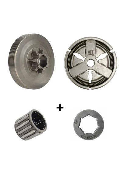 ABLACKS Çin Motorlu Testereler İçin Zincir Dişlisi, Balatası, Rimi Ve Bilyesi 5200 (Takım)