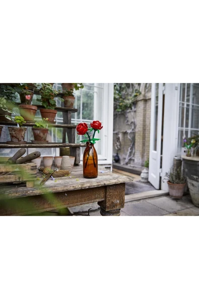 LEGO Gül 40460 - Dekoratif, Koleksiyonluk Ve Sergilenebilir Çiçek Modeli Yapım Seti (120 PARÇA) - 7