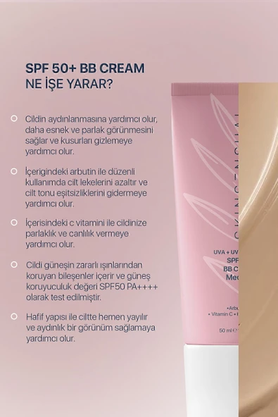 SKİN SENSUAL BB Krem Medium | 50 Spf Uva/Uvb Pa++++ Aydınlık ve Canlılık - 2