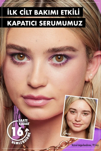 NYX PROFESSİONAL MAKEUP Bare With Me Kapatıcı Serum 02 Light Concealer - 3