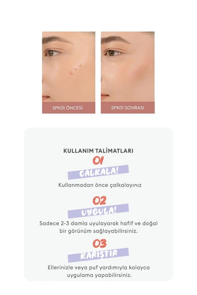 MİSSHA Meyve Kokulu, Nemlendirici, Sedefli, Kalıcı Sıvı Allık Juicy-pang Water Blusher Shimmer (SPK01) - 6