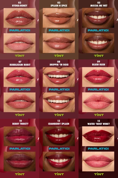 NYX PROFESSİONAL MAKEUP LIP I.V. Vitamin İçeren Parlatıcı + Tint - 08 Drippin' In Rose - 4