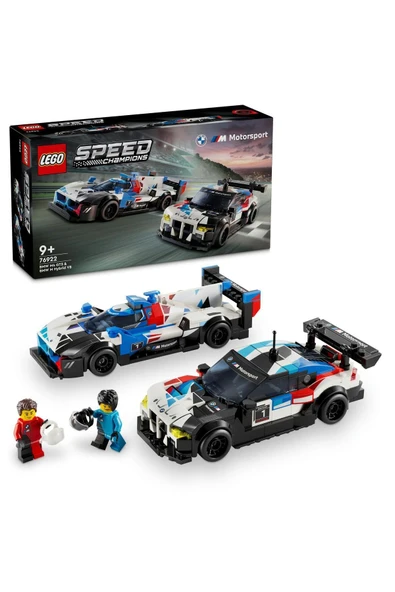 LEGO ® Speed Champions BMW M4 GT3 ve BMW M Hybrid V8 Yarış Arabaları 76922 - 9+ Oyuncak Seti (676 Pr)