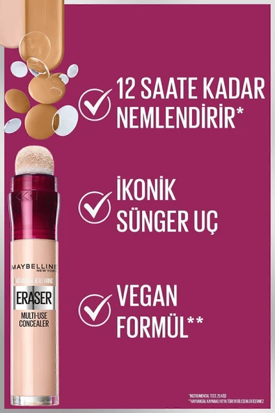 MAYBELLİNE NEW YORK Instant Anti Age Eraser Kapatıcı - 03 Fair Concealer - 8