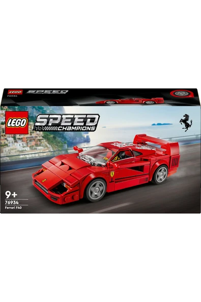 LEGO ® Speed Champions Ferrari F40 Süper Araba 76934 - 9+ Oyuncak Model Yapım Seti (318 Pr) - 3