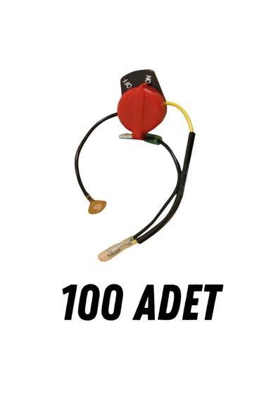 ABLACKS 100 Adet Su Motoru Devre Start/Stop Güç On/Off Anahtarı
