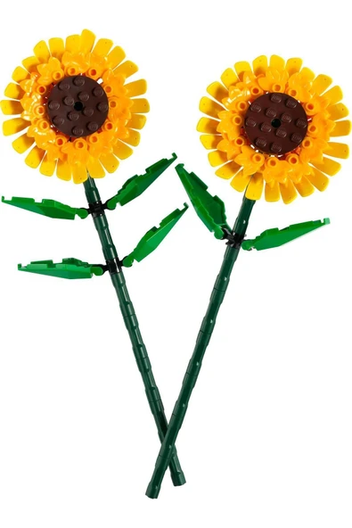 LEGO ® Botanicals Ayçiçeği 40524 - 8+ Çiçek Model Yapım Seti (191 Parça) - 3