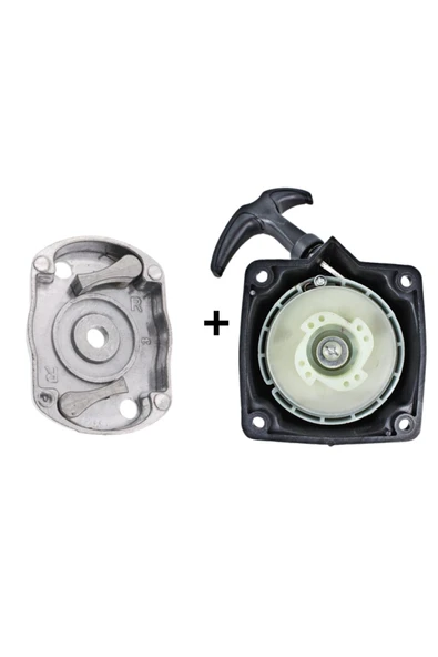ABLACKS Çin Motorlu Tırpan Easy Çalıştırma Starter İp Çekme + Marş Kovanı 44 (Takım) Uyumlu