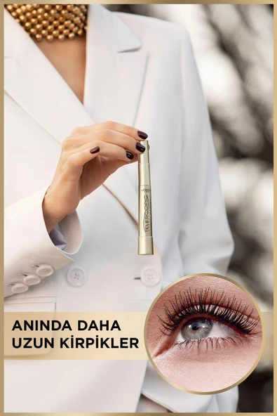L'OREAL PARİS Telescopic Gold Maskara - Siyah - 5