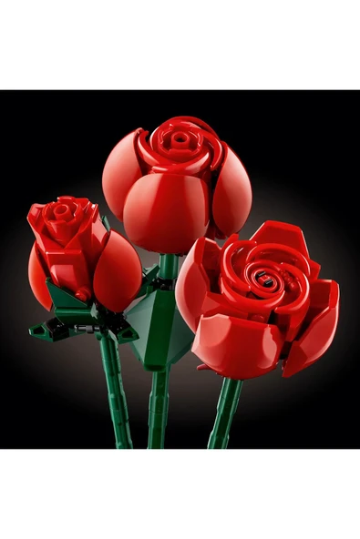 LEGO ® Botanicals Gül Buketi 10328 - 18+ Dekoratif Çiçek Model Yapım Seti (822 Parça) - 7