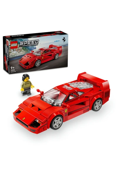 LEGO ® Speed Champions Ferrari F40 Süper Araba 76934 - 9+ Oyuncak Model Yapım Seti (318 Pr)