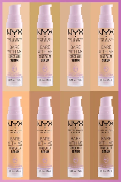 NYX PROFESSİONAL MAKEUP Bare With Me Kapatıcı Serum 03 Vanilla Concealer - 7