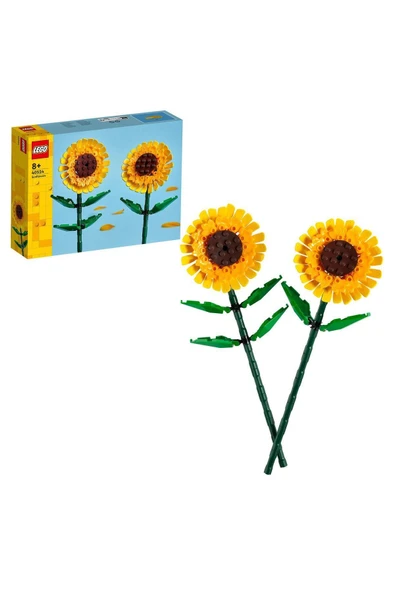 LEGO ® Botanicals Ayçiçeği 40524 - 8+ Çiçek Model Yapım Seti (191 Parça)