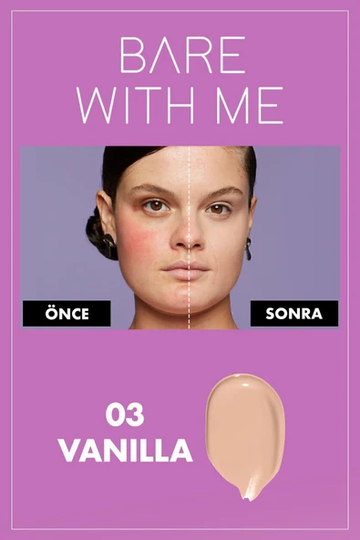 NYX PROFESSİONAL MAKEUP Bare With Me Kapatıcı Serum 03 Vanilla Concealer - 5