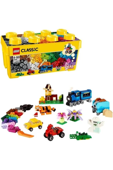 LEGO ® Classic LEGO® Orta Boy Yaratıcı Yapım Kutusu 10696 - 4-99 Yaratıcı Oyuncak Yapım Seti (484 Pr)