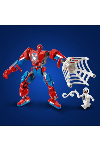 LEGO ® Marvel Örümcek Adam Robotu, Anti Venom’a Karşı 76308 - 6+ Yaratıcı Oyuncak Yapım Seti (107 Pr) - 7