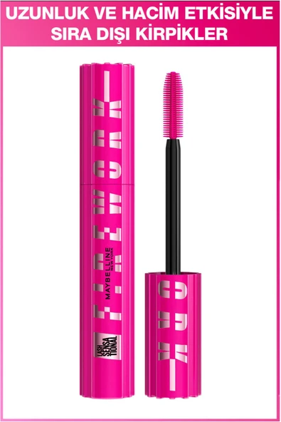 MAYBELLİNE NEW YORK Lash Sensational Firework Maskara - Siyah