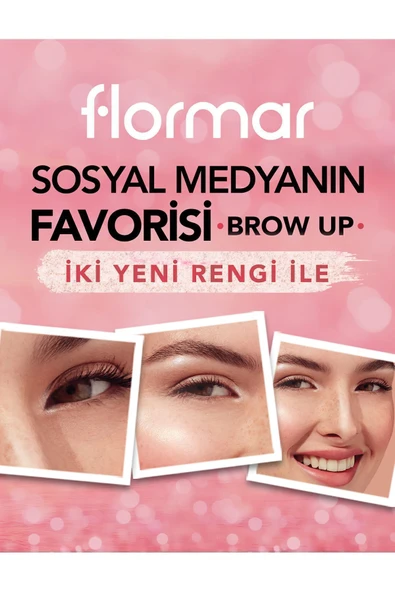 FLORMAR Asansörlü Aydınlatıcı Kaş Kalemi Gümüş -brow Up Highlighter Pencil-001 Diamond-8682536072434 - 8