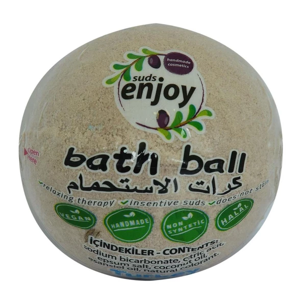 Suds Enjoy Hindistan Cevizli Banyo Bombası Banyo Topu 100GR - 4