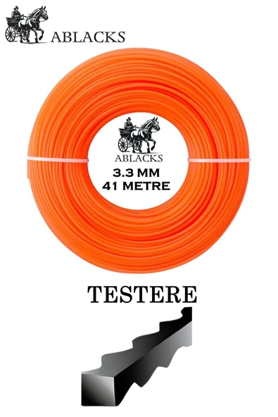 ABLACKS 3.3 MM 41 Metre Testere Tırpan Misinası