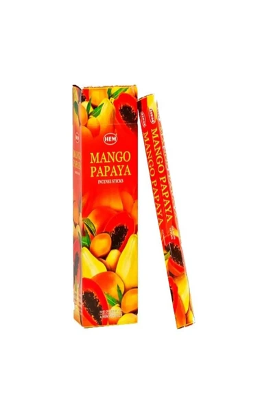Mango Papaya Hexa Çubuk Tütsü (20 Adet)