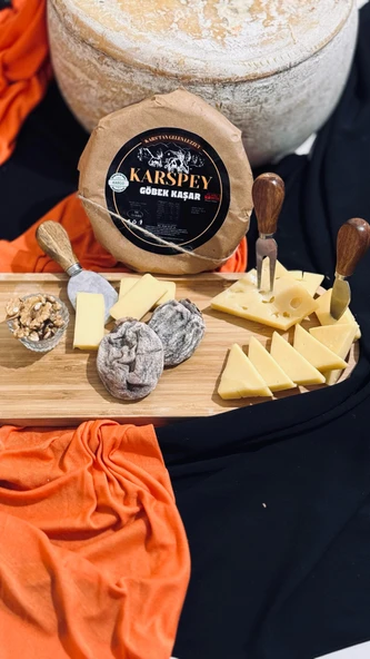 KARSPEY Malakan Göbek Kaşar Tam Yağlı 1 Kg