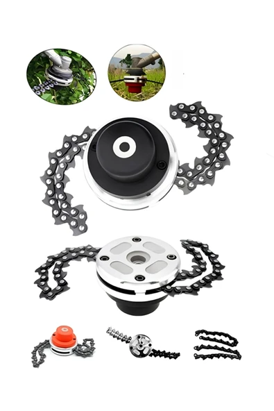 Tüm Benzinli Tırpanlara Uyumlu Zincirli Canavar Başlık ürün görseli