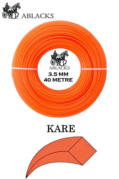 ABLACKS 3.5 MM 40 Metre Kare Tırpan Misinası