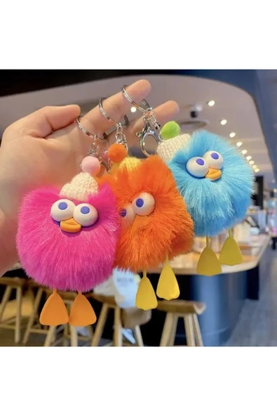 Yumuşak Peluş Bebek Anahtarlık ve Çanta Aksesuarı