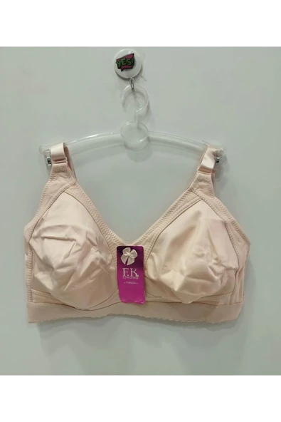 Toparlayıcı Altı Lastikli Balensiz C Cup Ten Sütyen - 7045
