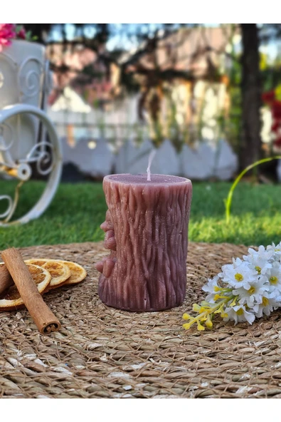 Bal Kütüğü Temalı Dekoratif Hediyelik Kokulu Mum - 3