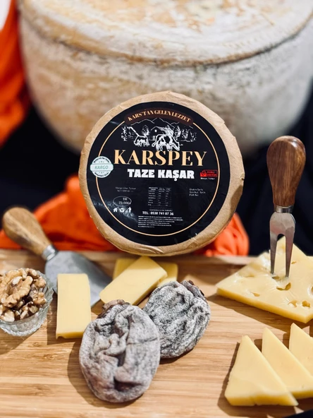 KARSPEY Tam Yağlı Kars Taze Kaşar Peyniri 1 kg