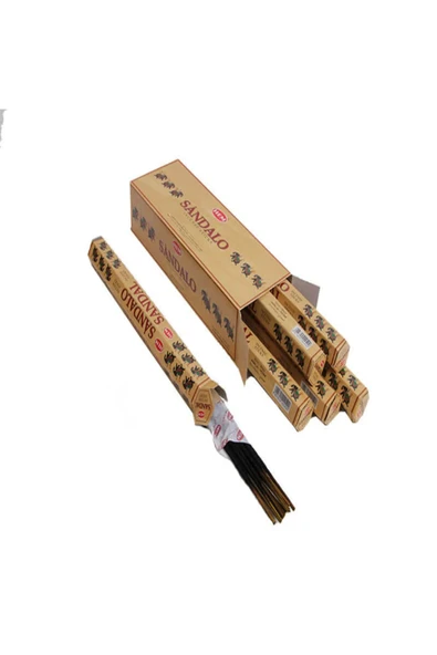Sandal Ağacı Hexa Çubuk Tütsü (60 Adet)