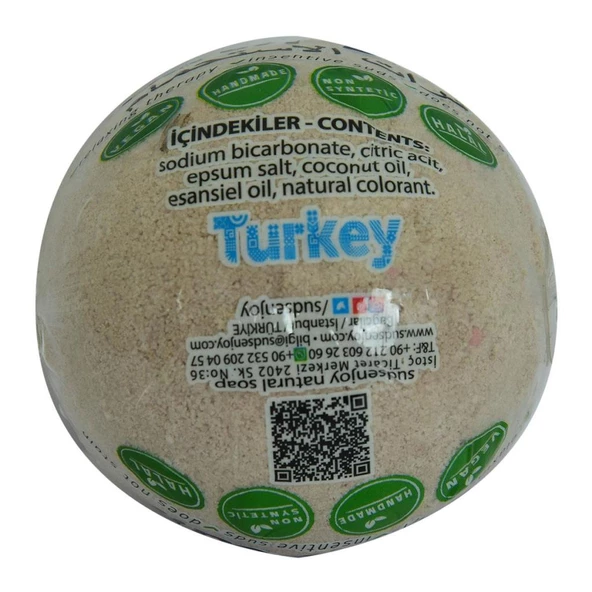 Suds Enjoy Hindistan Cevizli Banyo Bombası Banyo Topu 100GR - 3