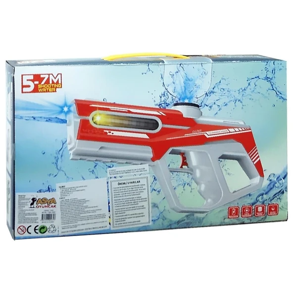 Şarjlı Pilli Su Tabanca 200ml.25cm