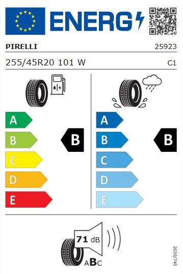Pirelli 255/45 R20 101W  Scorpion Verde (MO) Oto Yaz Lastiği (Üretim:2024) - 2
