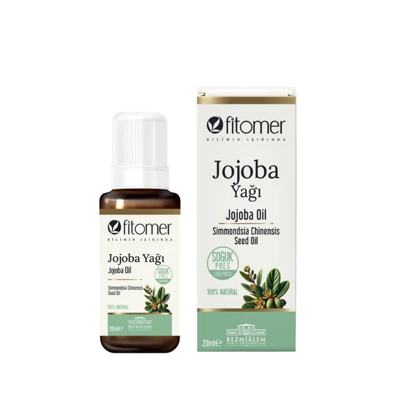 Fitomer Jojoba  Yağı %100 Doğal Soğuk Sıkım 20 ML