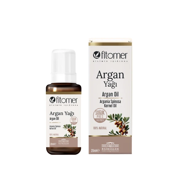 Fitomer Argan Yağı %100 Doğal Soğuk Sıkım 20 ML
