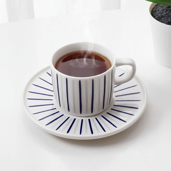 GÜRAL PORSELEN Mental 4 Parça 2 Kişilik Çay Takımı 6733 - Resim 6