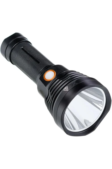 15w Led 'li Yağmur Suyu Geçirmez Şarjlı Ve Pilli Profesyonel Avcı El Feneri Hs-44 - 3