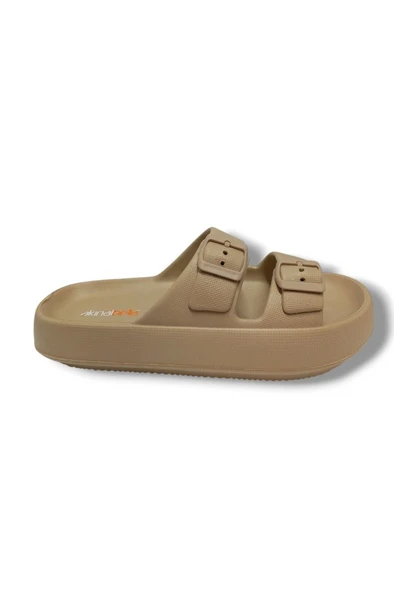 Akınal E282.Z.0000-25 Eva Çift Bant Anatomik Terlik 36-40 - Resim 2