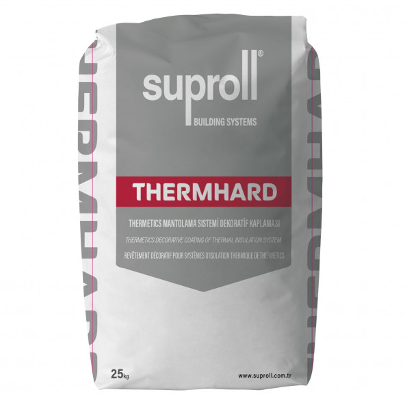 SUPROLL THERMHARD THERMETICS ISI YALITIM SİSTEMİ DEKORATİF KAPLAMASI