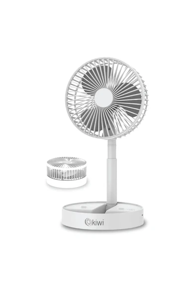 Kiwi KFAN-7608 Şarjlı Masaüstü Vantilatör - 2